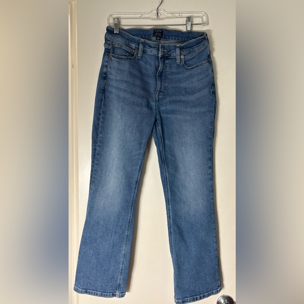 J. Crew Mid-Blue Straight-Leg Women's Jeans